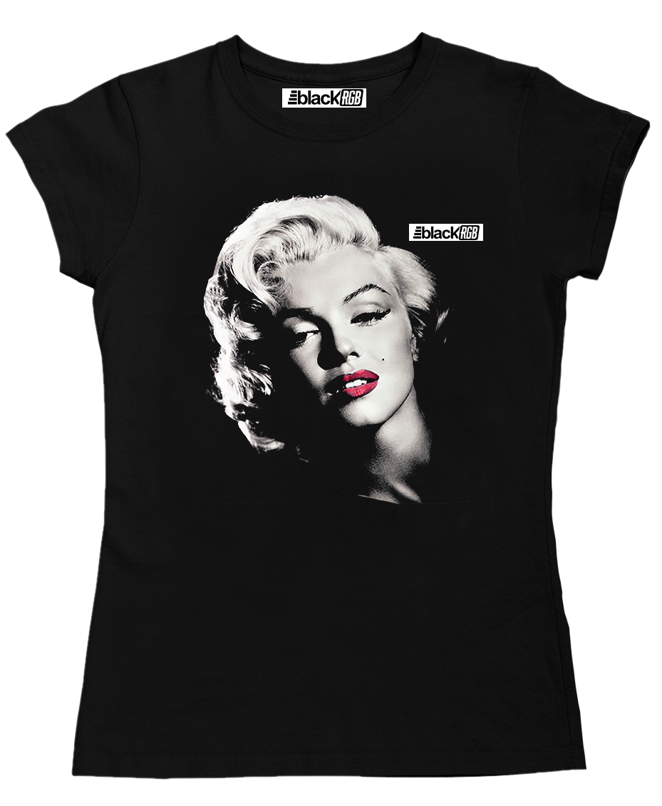 Marylin Monroe RedLips BLACKRGB 